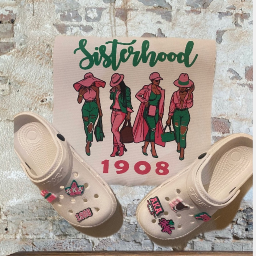 Alpha Kappa Kappa AKA sport croc like shoes